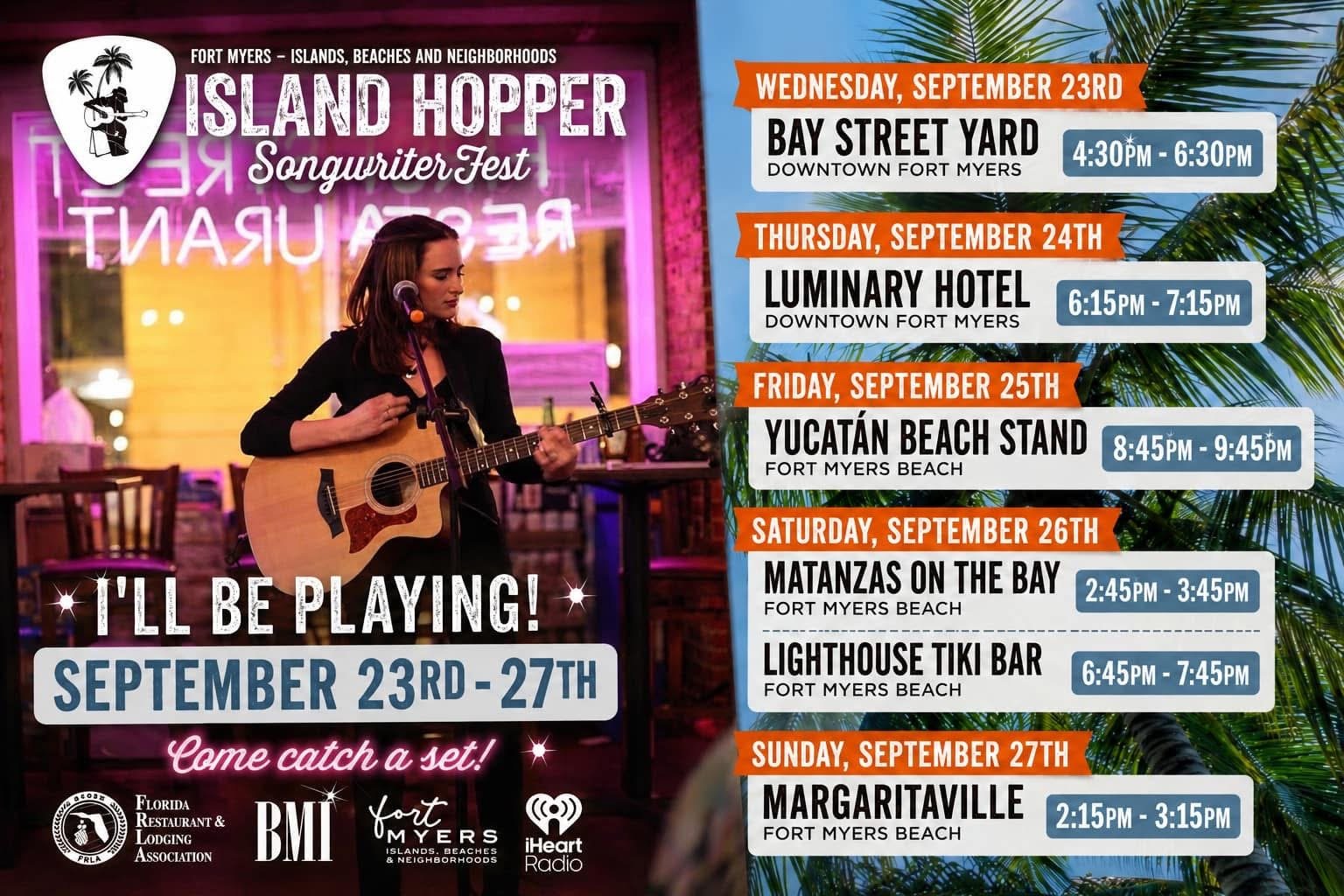 Island Hopper Songwriter Fest
